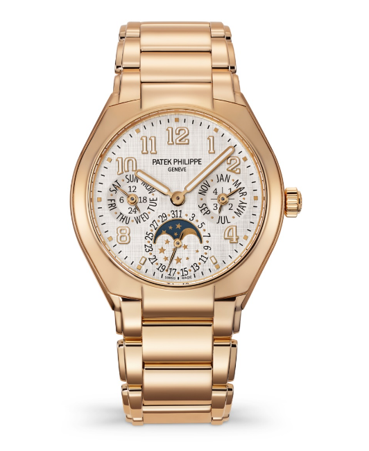 Review Patek Philippe Twenty-4 Perpetual Calendar Silver Replica Watch 7340/1R-001